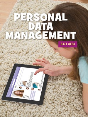 cover image of Personal Data Management